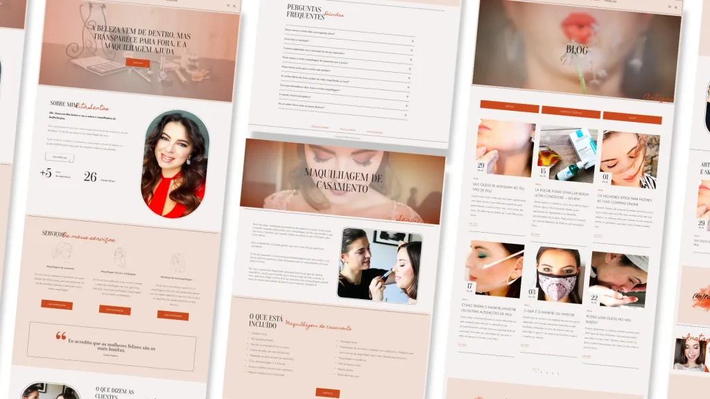 Criação do site Imperfeicoes.pt